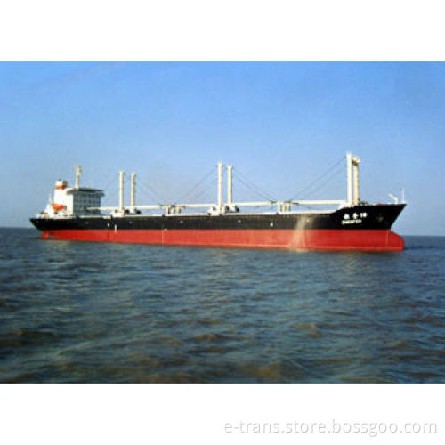 Sea freight service and freight forwarding door to door service of import and export agency service